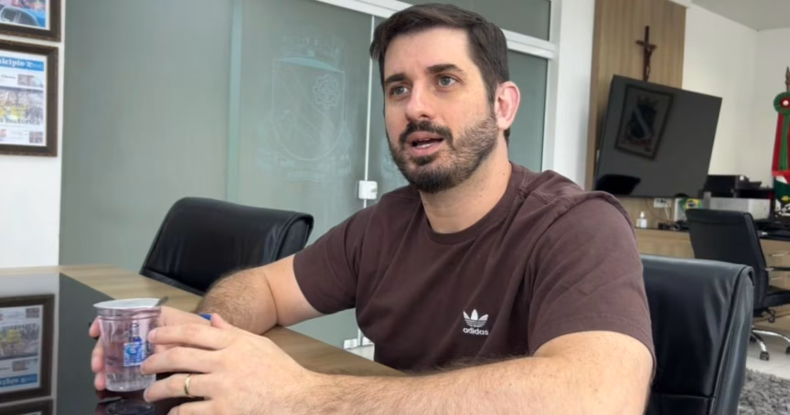 André Vechi, prefeito de Brusque