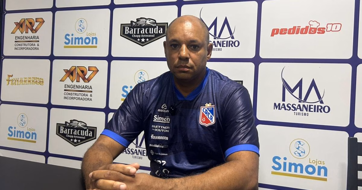 Gabriel Silveira, técnico do Carlos Renaux