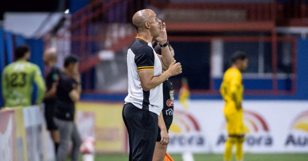 Higo Magalhães em Brusque x Santa Catarina