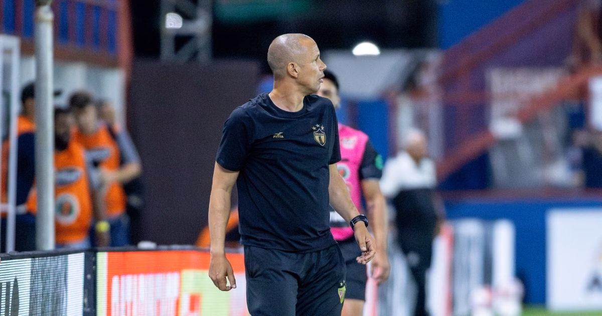 Higo Magalhães em Brusque x Figueirense pelo Catarinense