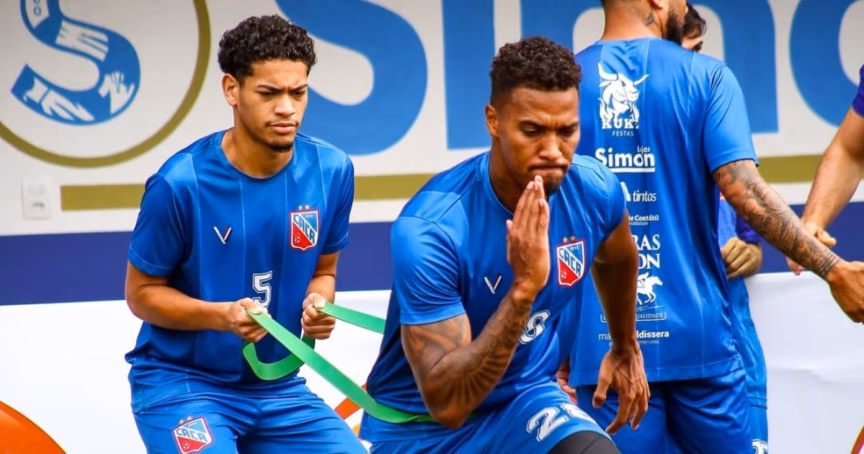 Carlos Renaux na preparação para o Campeonato Catarinense