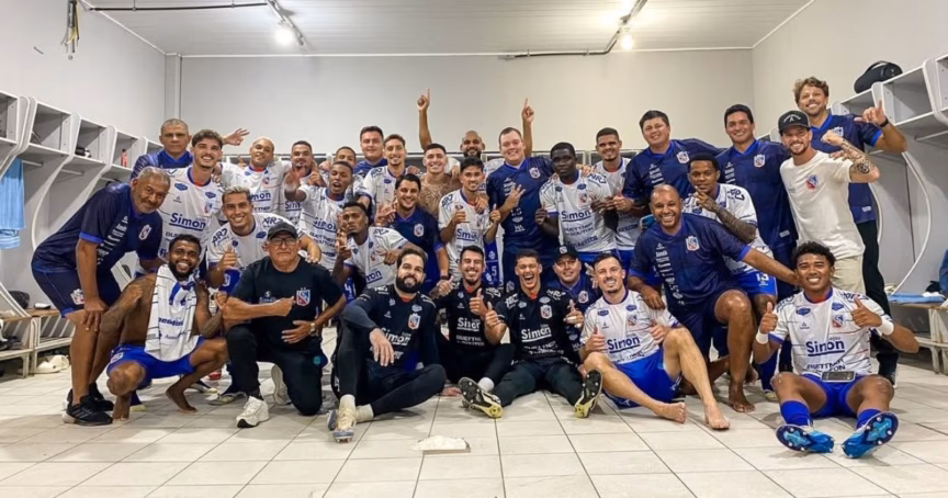 Carlos Renaux celebra vitória sobre o JEC no Campeonato Catarinense