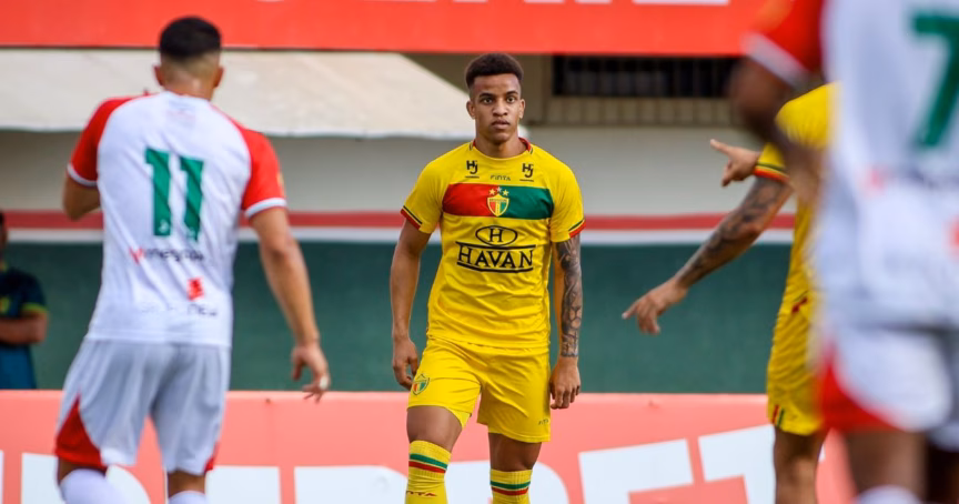 Ryan Santos em Concórdia x Brusque